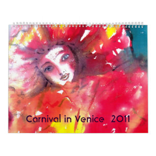 Calendrier Mural Carnaval à Venise 2011