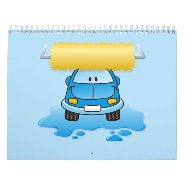 Calendrier Mural Carwash (Protection)