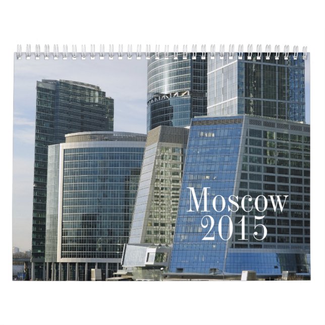Calendrier Mural Centre, Moscou, 2015 (Protection)