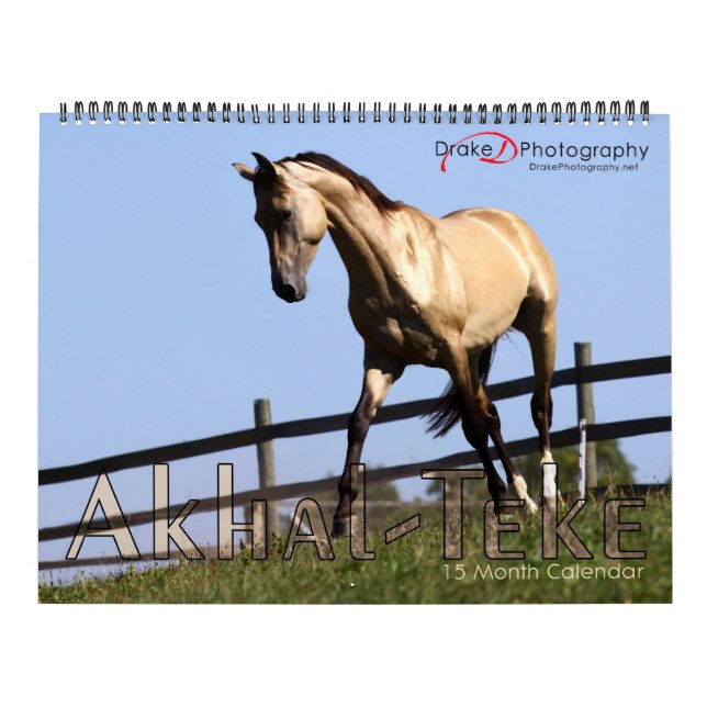 Calendrier Mural Cheval d'Akhal-Teke 2011 (Protection)