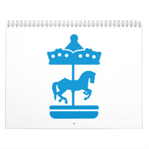 Calendrier Mural Cheval de carrousel