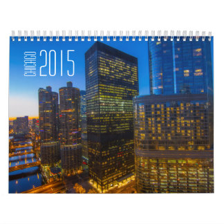 Calendrier Mural Chicago 2015