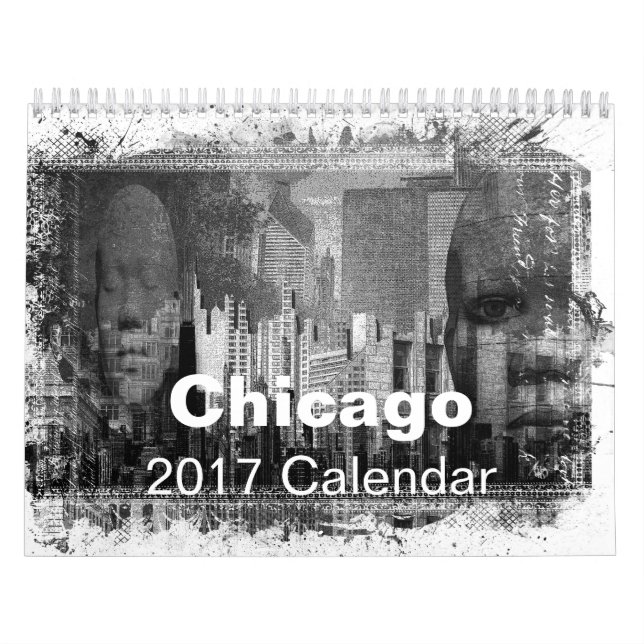 Calendrier Mural Chicago 2017 (Protection)