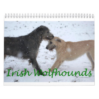 Calendrier Mural Chien-loup irlandais 2012
