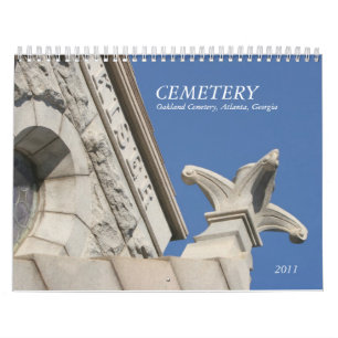 CALENDRIER MURAL CIMETIÈRE