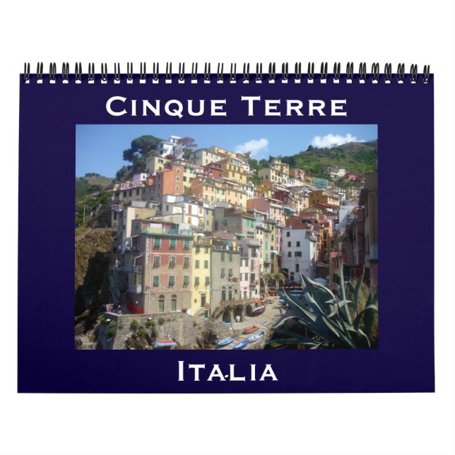 Calendrier Mural cinque terre 2025 (Protection)