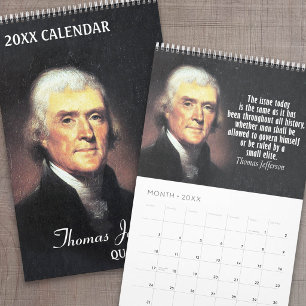 Calendrier Mural Citations de Thomas Jefferson