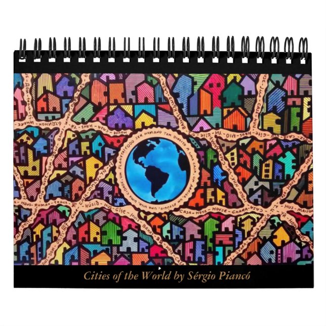 Calendrier Mural Cities of the World (Protection)