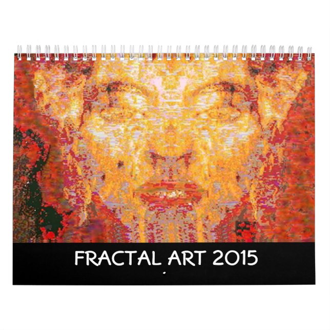 CALENDRIER MURAL COLLECTION D'ART FRACTAL 2017 (Protection)