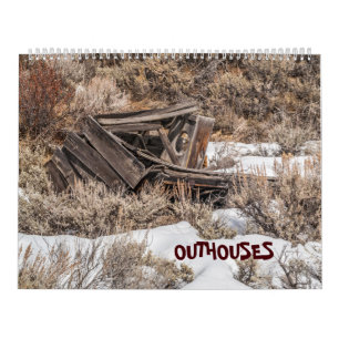 Calendrier Mural Collection des Outhouses