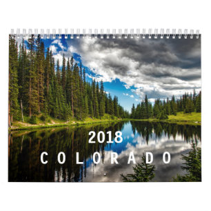 Calendrier Mural Colorado 2018
