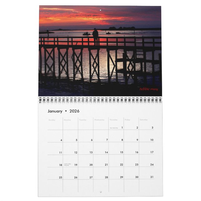 Calendrier Mural couchers du soleil 2011 de steinhatchee (Jan 2026)