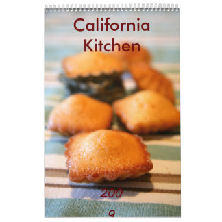 Calendrier Mural Cuisine de la Californie