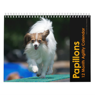 Calendrier mural d'agilité de Papillons