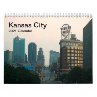 Calendrier mural de Kansas City 2014
