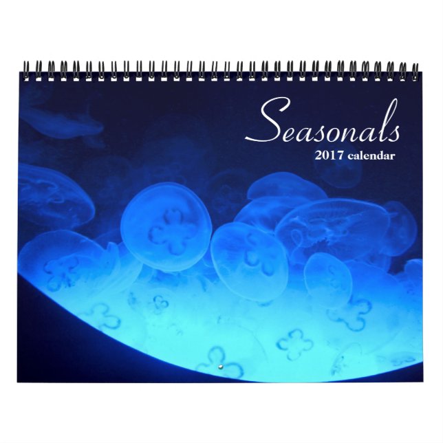 Calendrier mural de méduses 2017 (Protection)