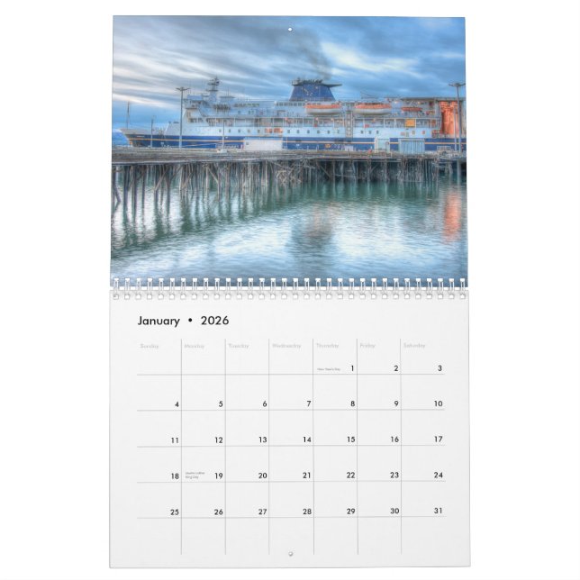 Calendrier mural de photo de Homer Alaska 2013 (Jan 2026)