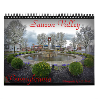Calendrier mural de vallée de Saucon
