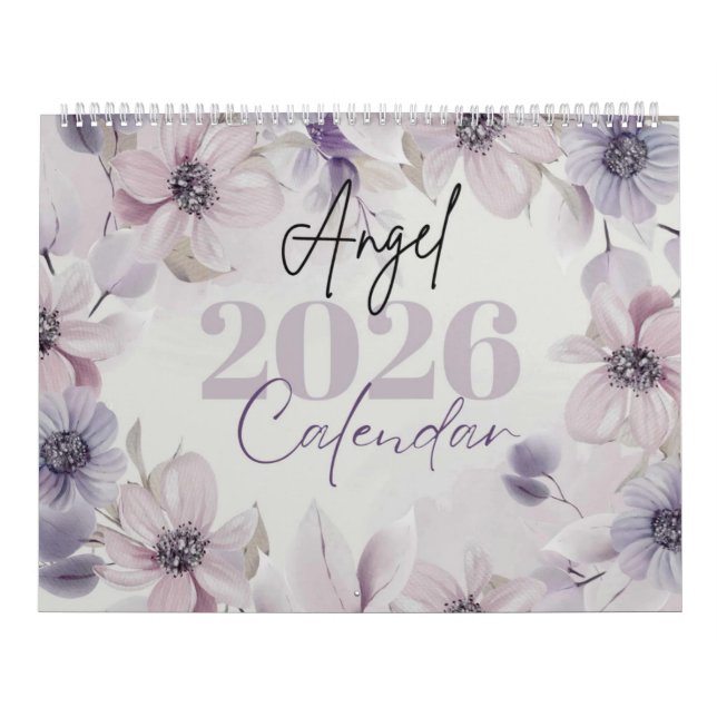 Calendrier mural des Anges 2026 (Protection)