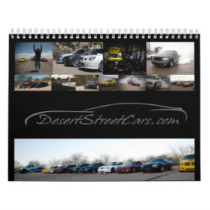 Calendrier Mural DesertStreetCars.com