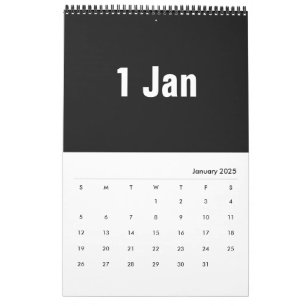 Calendrier Mural Design graphique moderne 2020 ~ Leslie Peppers