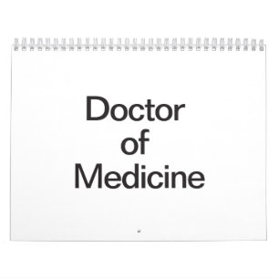 Calendrier Mural Docteur en médecine