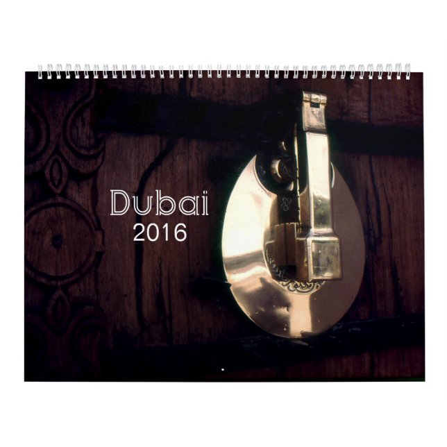 Calendrier Mural Dubaï 2016 (Protection)