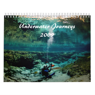 Calendrier Mural Édition 2009 sous-marine de voyages