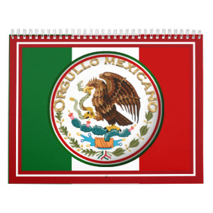 Calendrier Mural En Espanol - Cadre photo ORGULLO MEXICANO