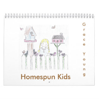 Calendrier Mural Enfants de fabrication domestique