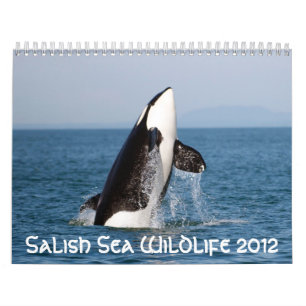 Calendrier Mural Faune 2012 de mer de Salish