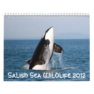 Calendrier Mural Faune 2012 de mer de Salish