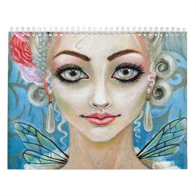 Calendrier Mural FÉERIE de Kim Turner (Protection)