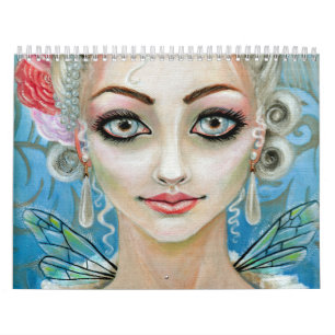 Calendrier Mural FÉERIE de Kim Turner