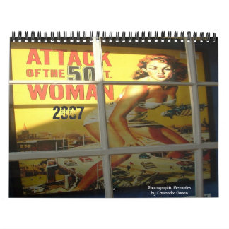 Calendrier Mural Femme de 15 mètres, 2007, Histoires photographique