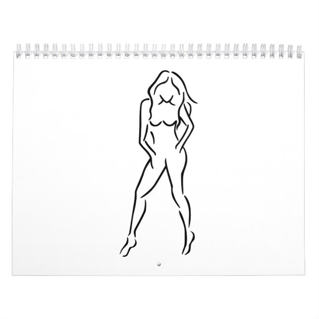 Calendrier Mural Fille de femme (Protection)