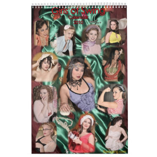 Calendrier Mural Filles de l'oscillation 2010
