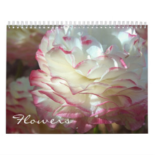 Calendrier Mural Fleurs