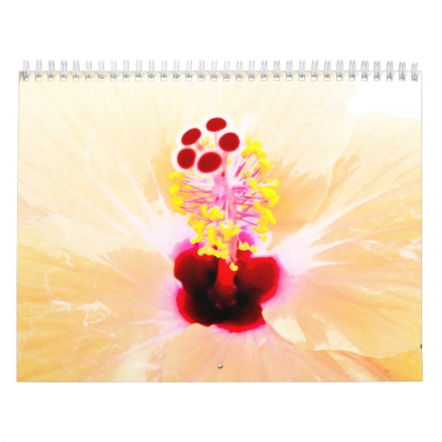 Calendrier Mural Fleurs naturelles calender (Protection)