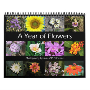 Calendrier mural Fleurs variées 5 de J.W. Fatherre