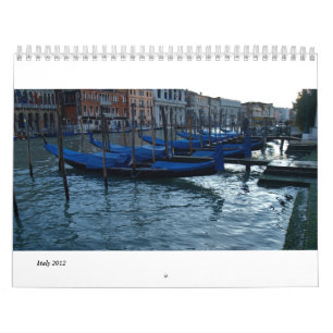 Calendrier Mural Florence, Milan et Rome