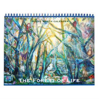 Calendrier Mural Forêt de vie Calender