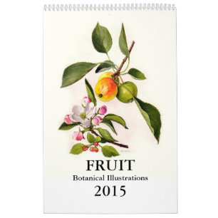 Calendrier Mural Fruit 2015