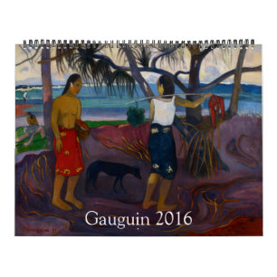 Calendrier Mural Gauguin 2016 énorme
