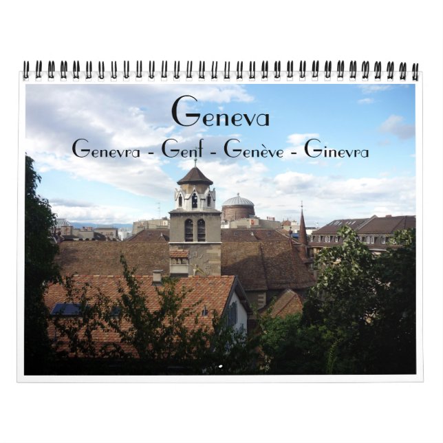 Calendrier Mural genève 2025 (Protection)