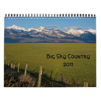 Calendrier Mural Grand pays 2011 de ciel