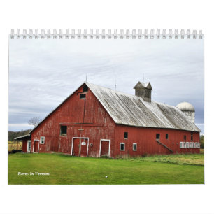 Calendrier Mural Granges au Vermont