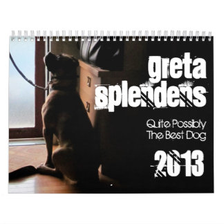 Calendrier Mural Greta Splendens : Très probablement le meilleur