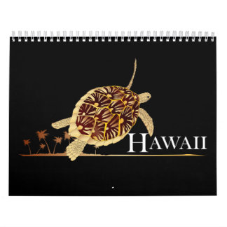 Calendrier Mural Hawaï