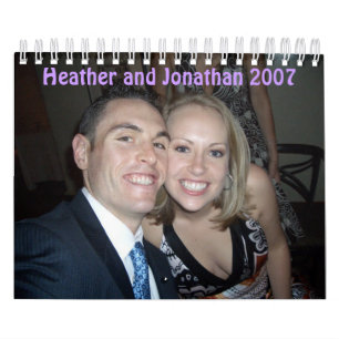 Calendrier Mural Heather et Jonathan 2007